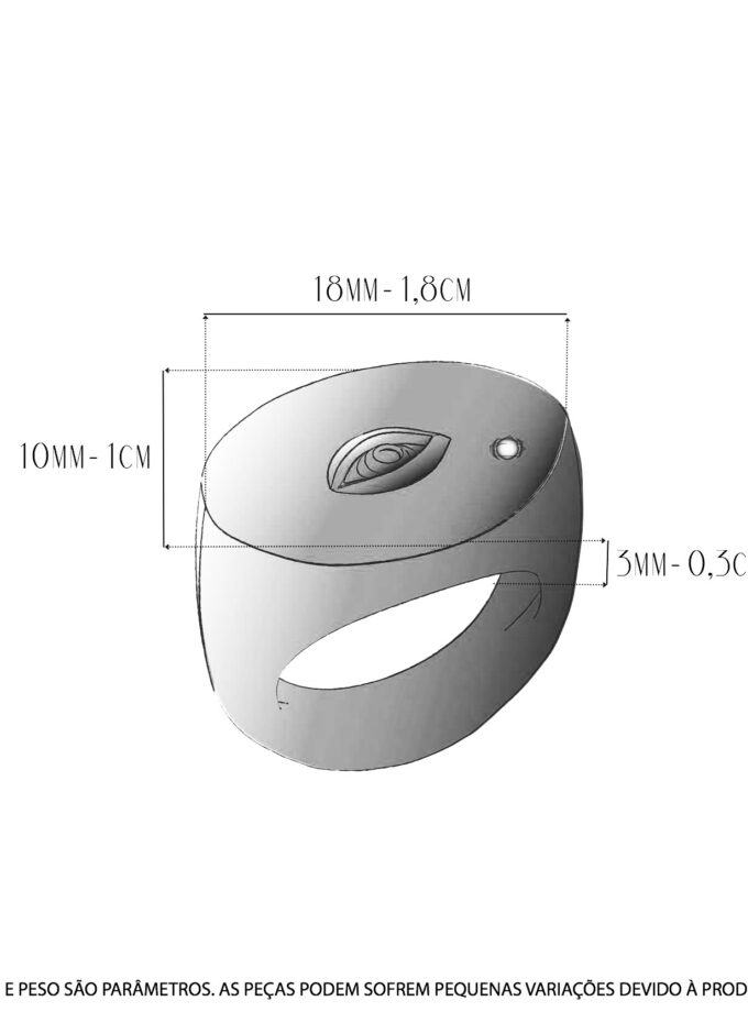 Anel Dita - Silver
