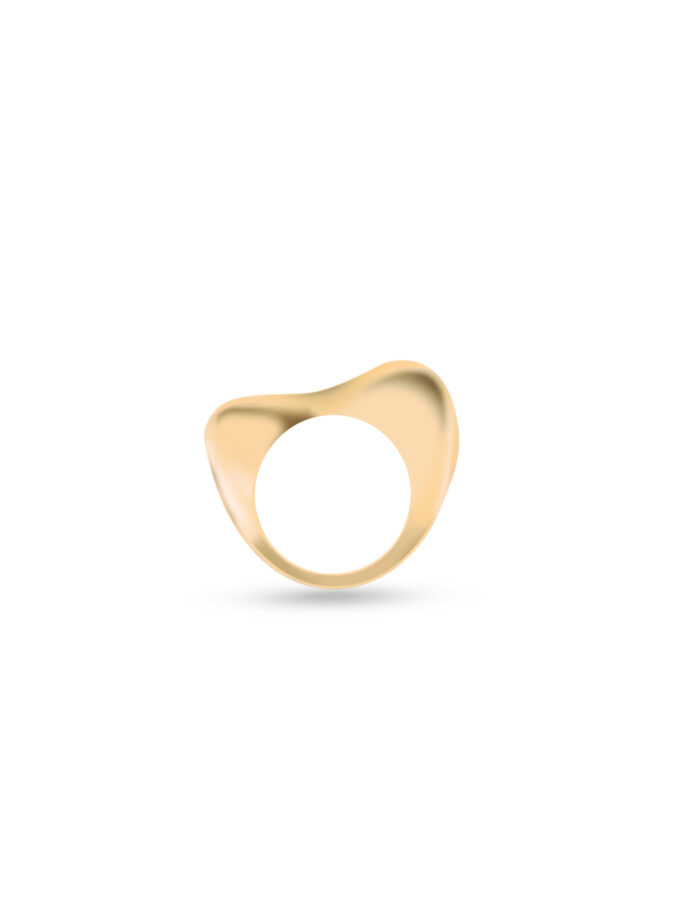 Anel Shape One-Two-Three - Vermeil