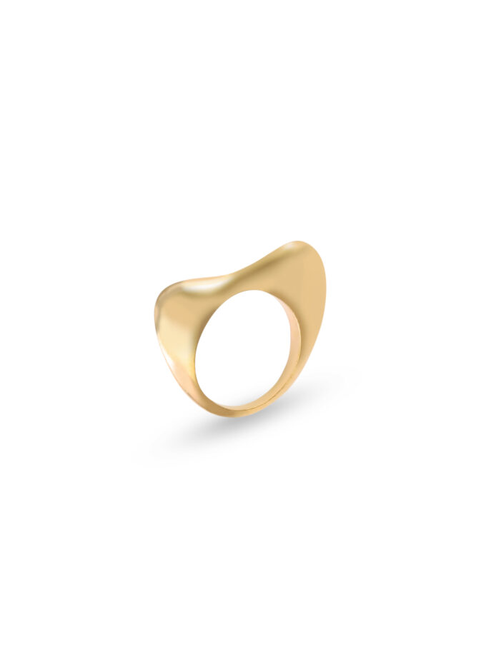 Anel Shape Three - Vermeil