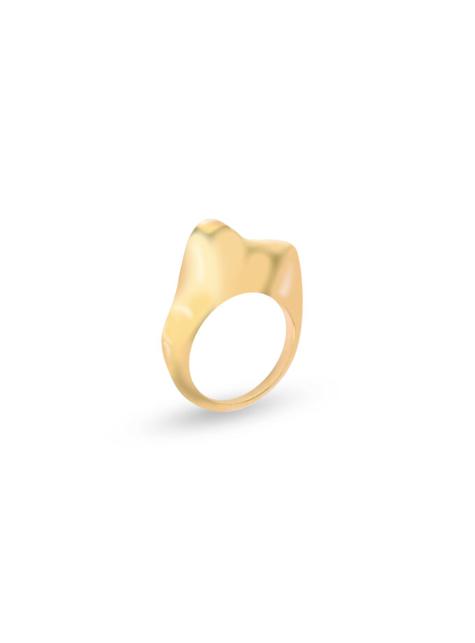Anel Shape One - Vermeil