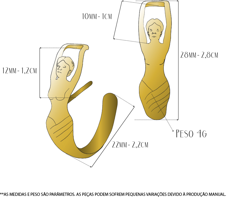 Brincos Helena - Vermeil - Imagem 4