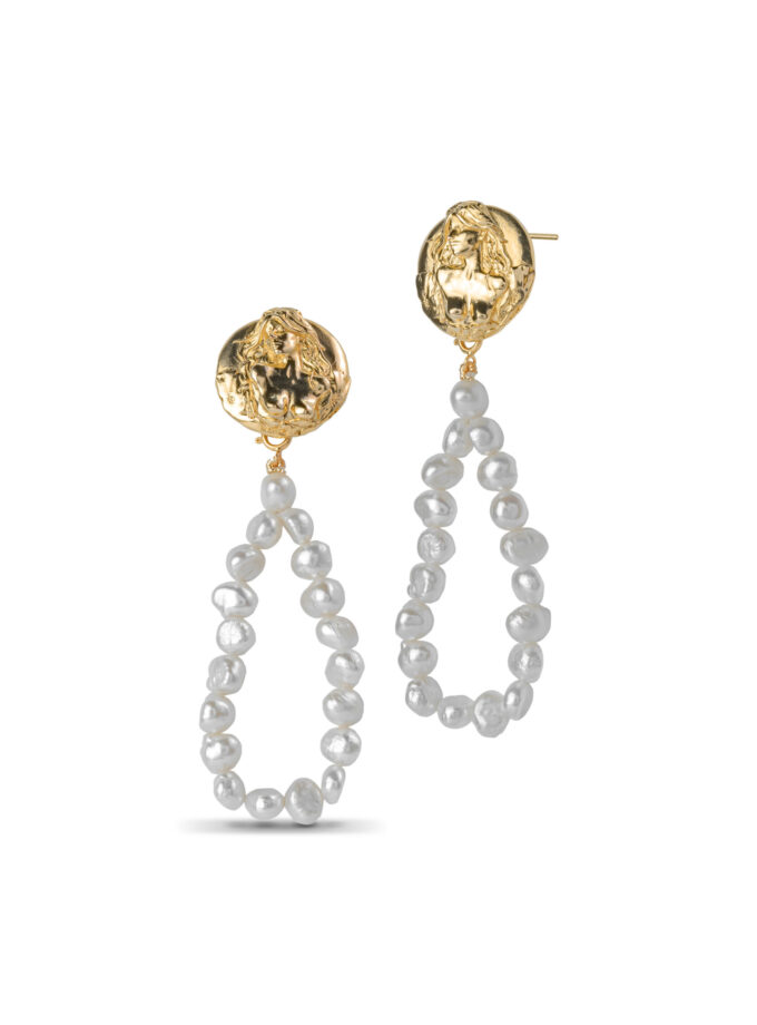 Brincos Alice - Vermeil