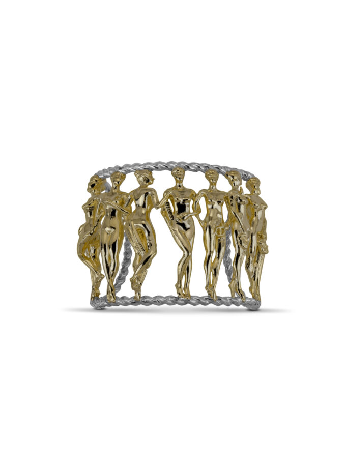 Bracelete Muse - Vermeil