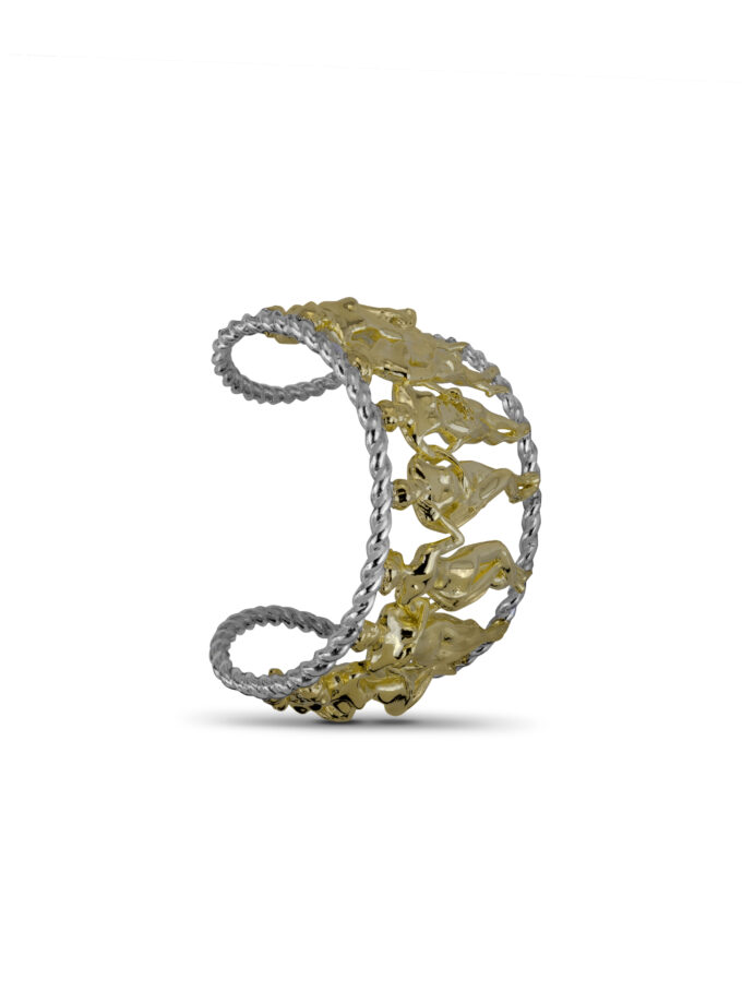 Bracelete Muse - Vermeil