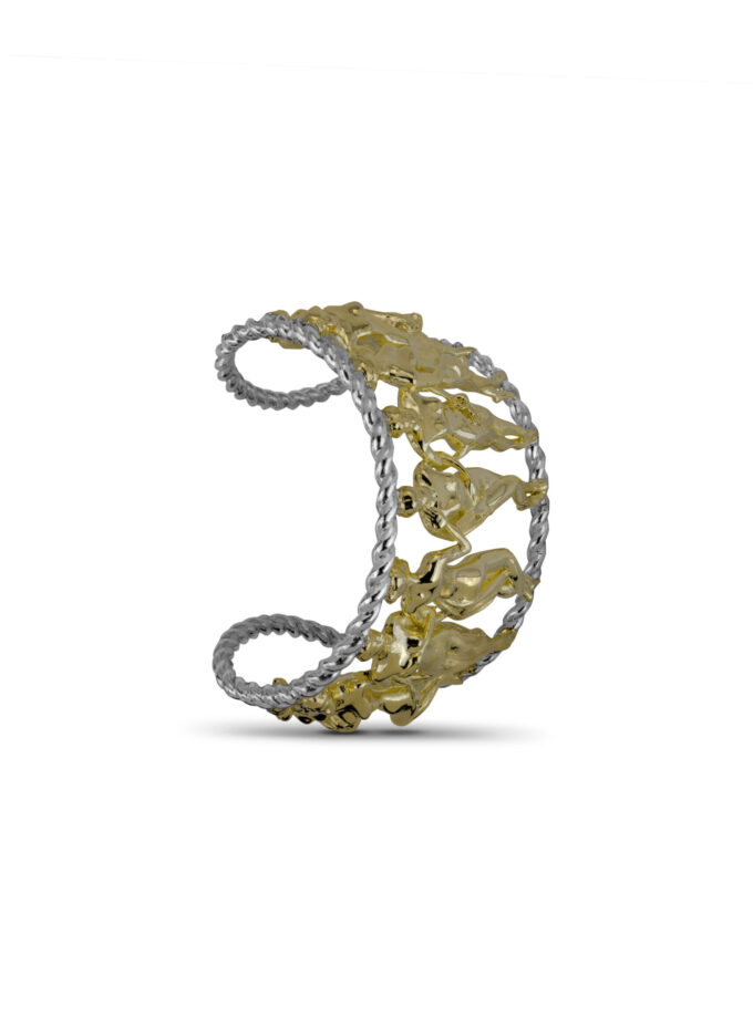 Bracelete Muse - Vermeil