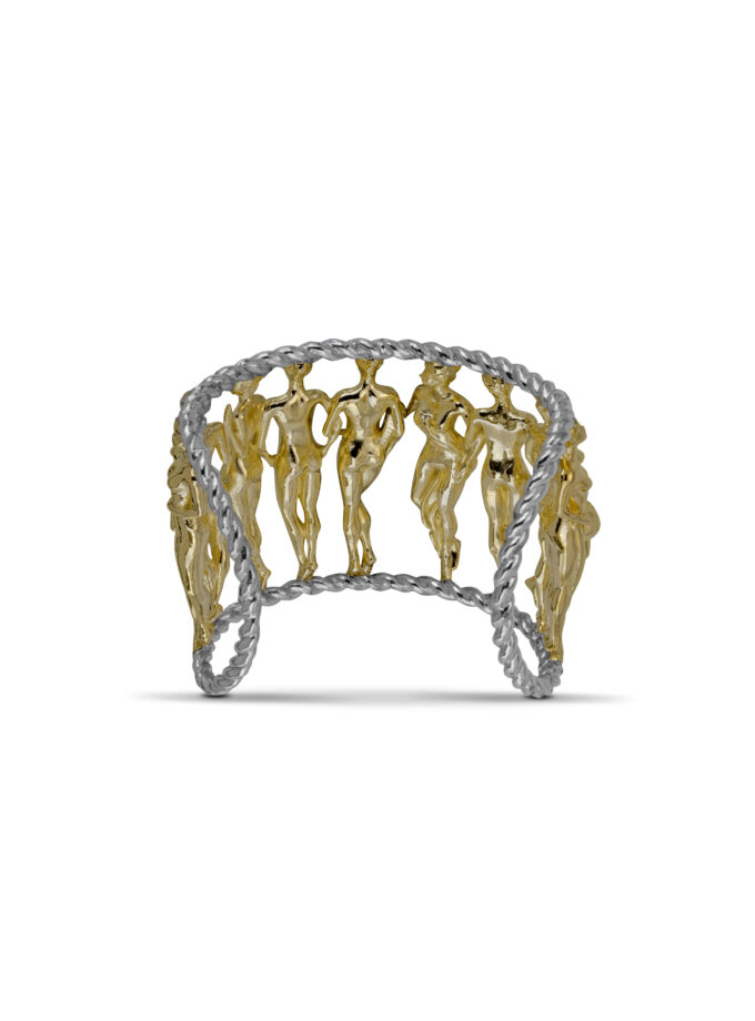 Bracelete Muse - Vermeil
