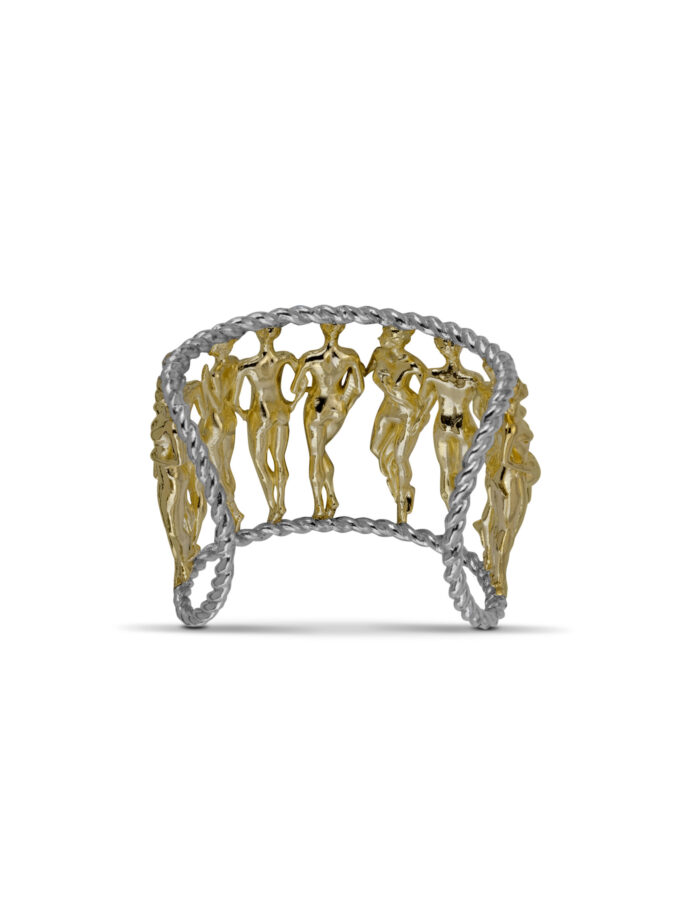 Bracelete Muse - Vermeil