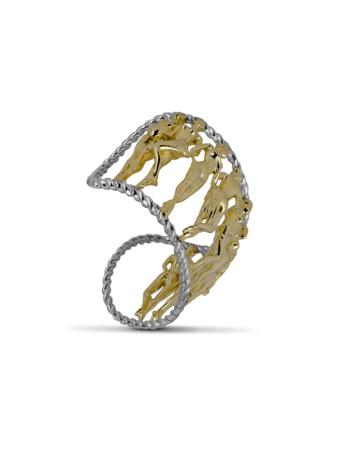 Bracelete Muse - Vermeil