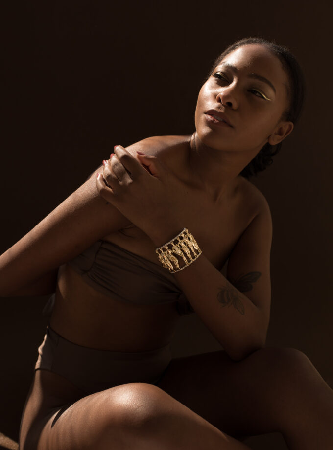 Bracelete Muse - Vermeil