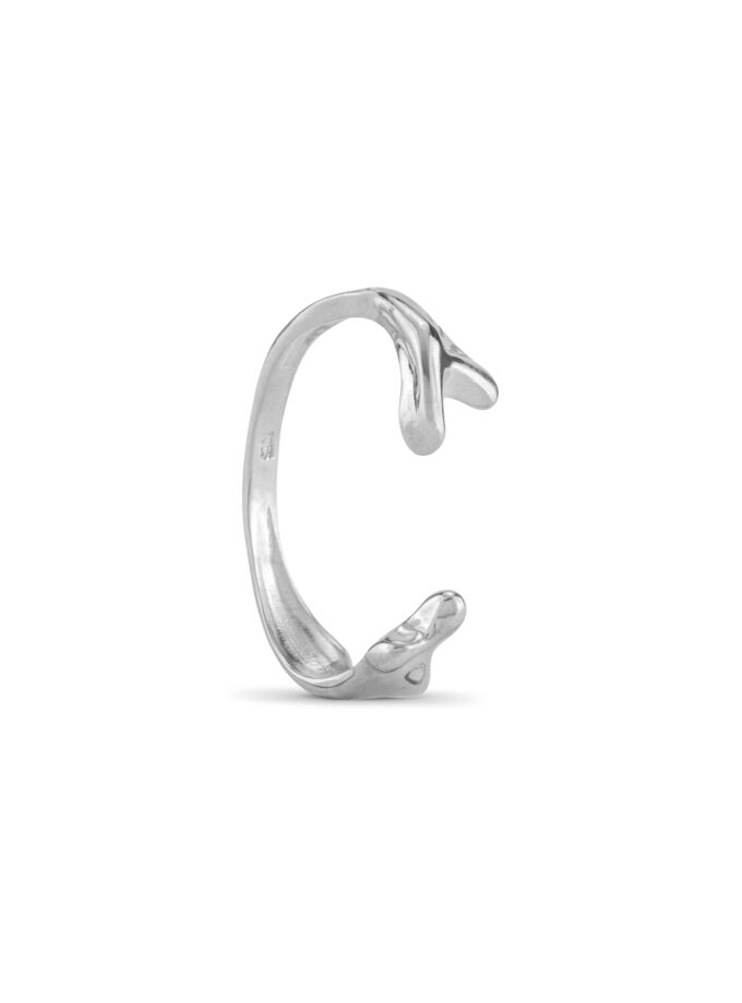 Bracelete Trans Abstractions  - Silver