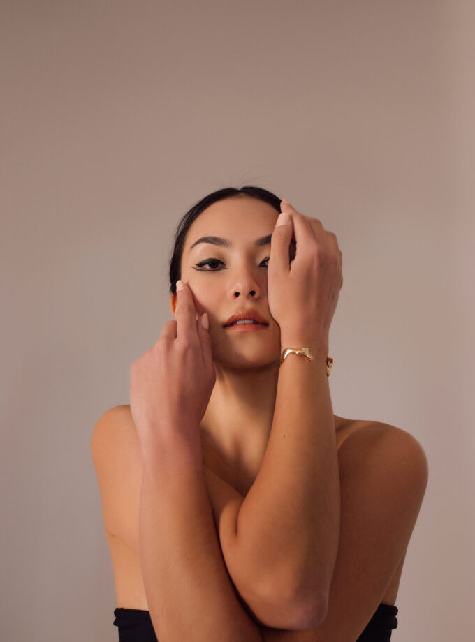 Bracelete Trans Abstractions - Vermeil