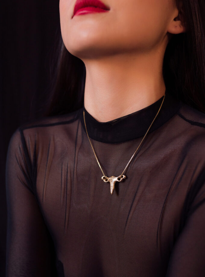 Pingente Sagrado Feminino - Vermeil