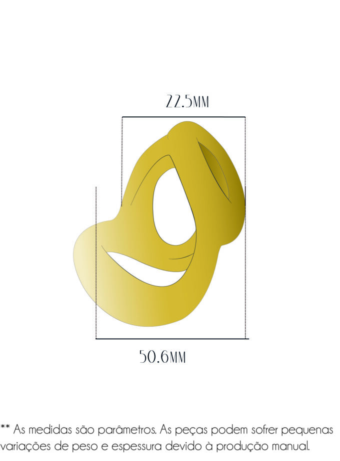 Pingente Ptolemy II - Vermeil