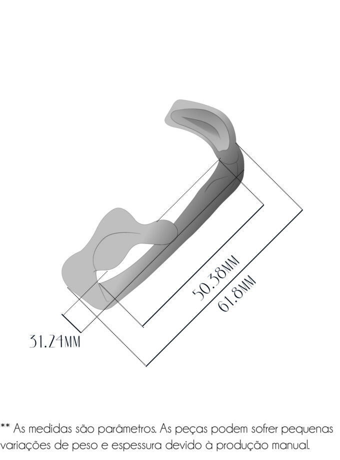Bracelete Trans Abstractions - Silver