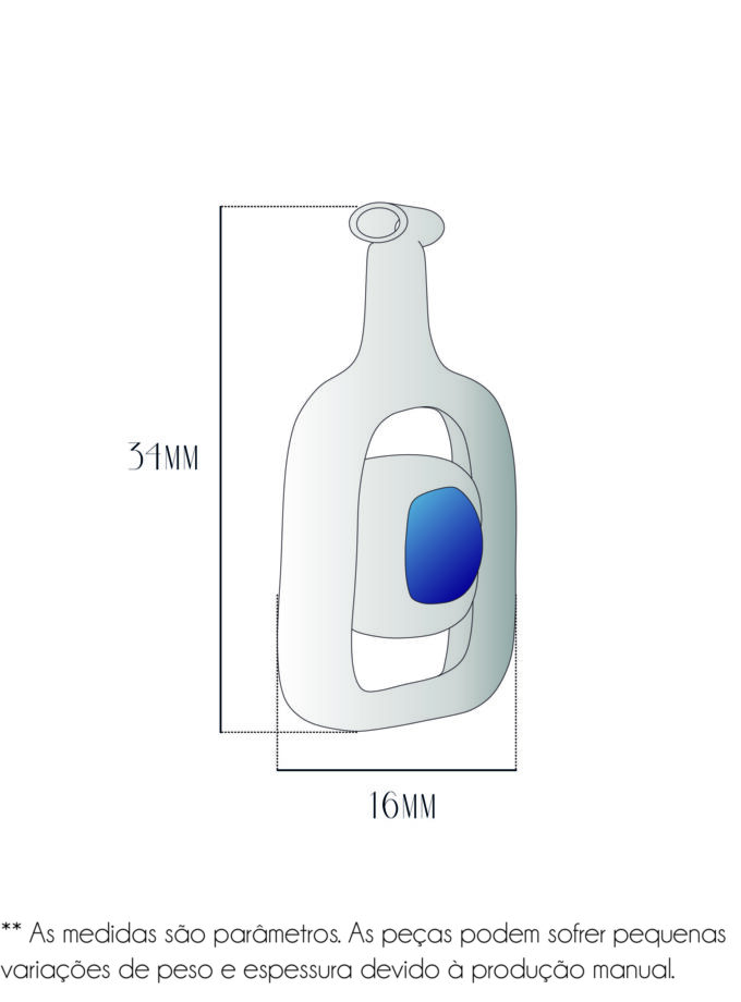 Pingente Flora - Silver