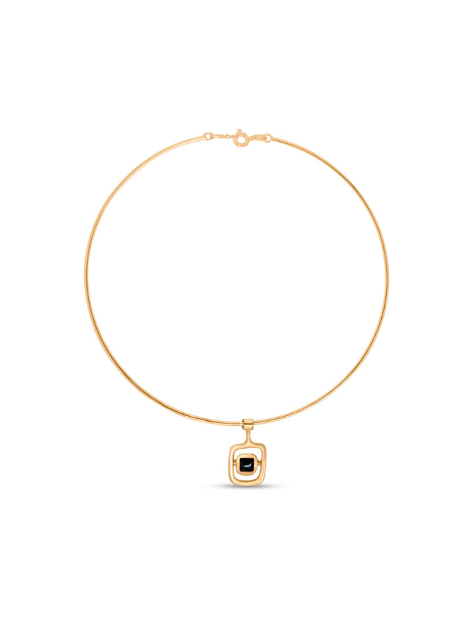 Pingente Flora - Vermeil