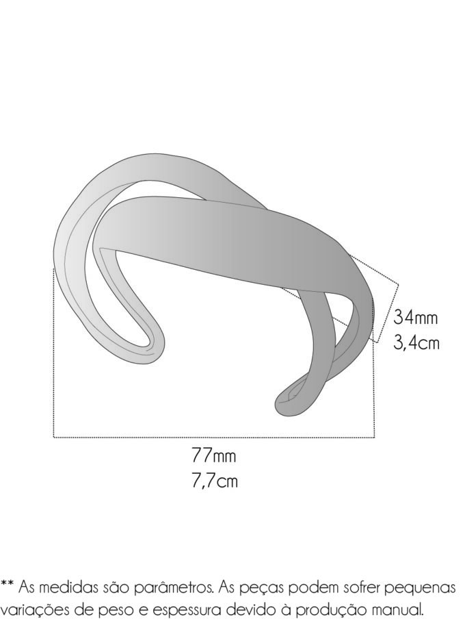 Bracelete Acqua - Silver
