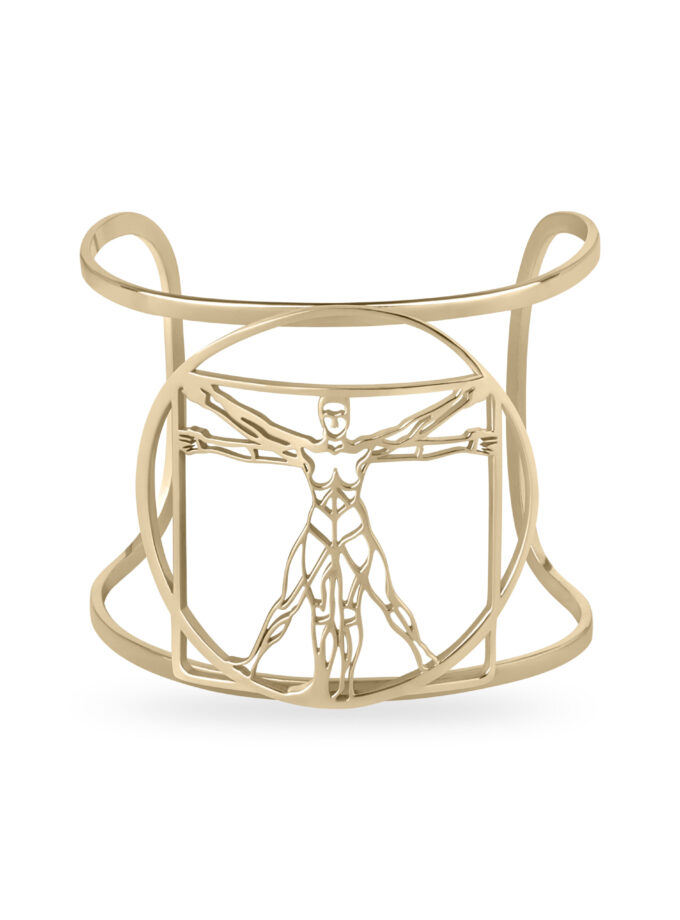 Bracelete Vitruvian - Vermeil