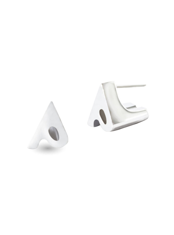 Brinco Alphabetos - Silver