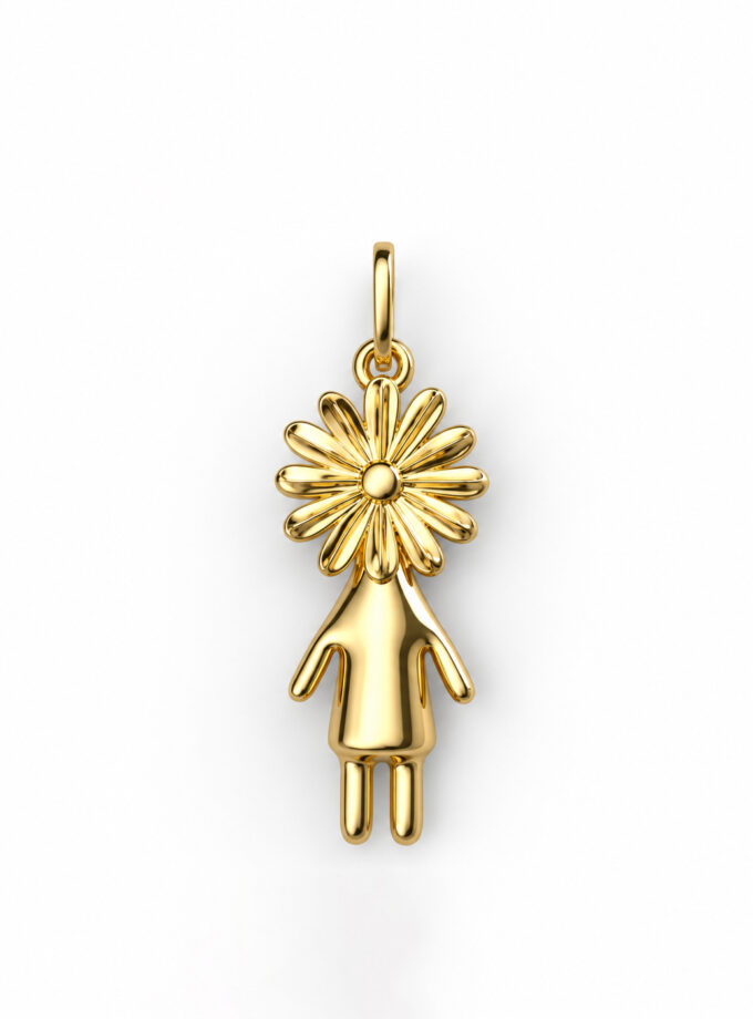 Pingente Filha 18k - Daisy