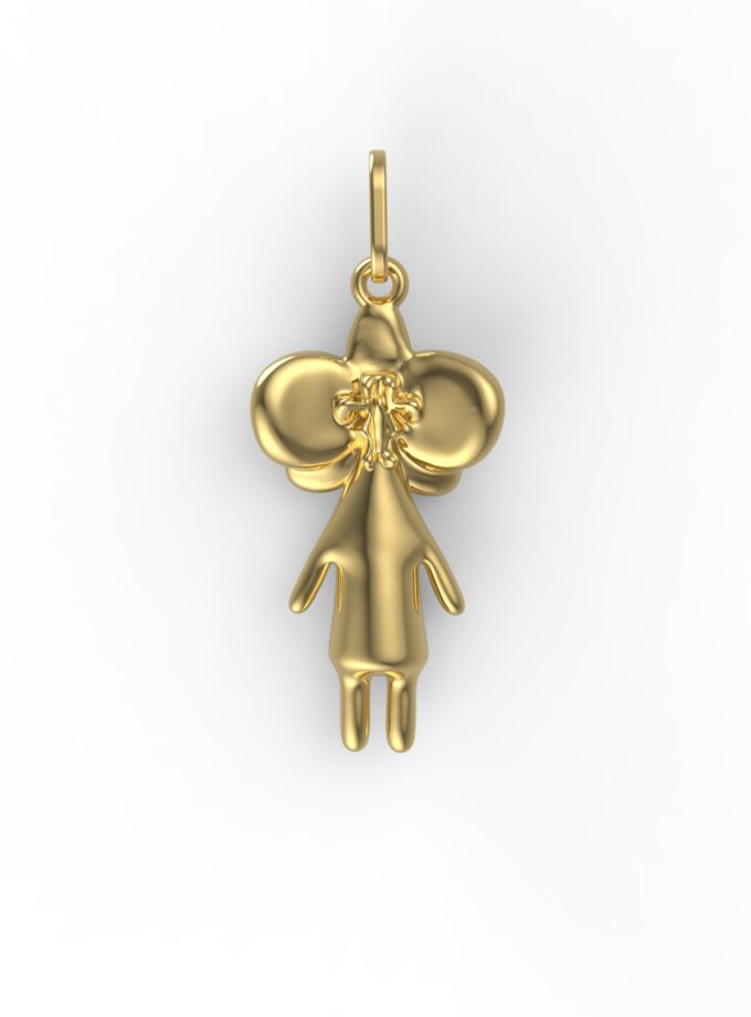 Pingente Filha 18k - Vanda