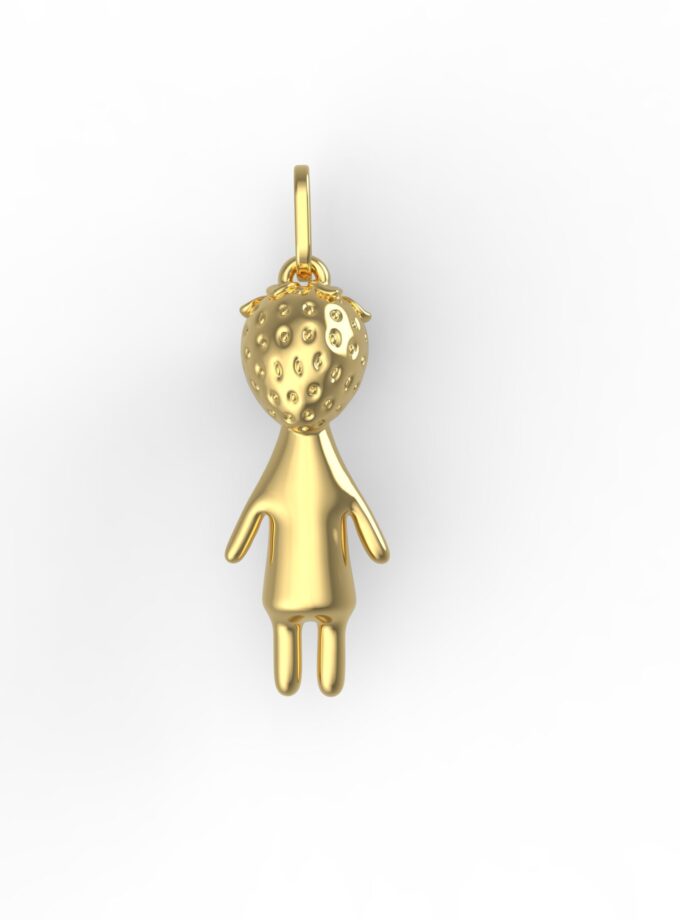 Pingente Filha 18k - Berry