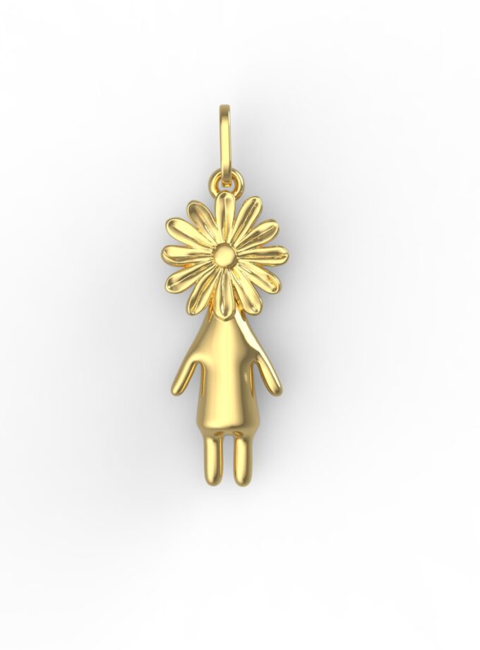Pingente Filha 18k - Daisy
